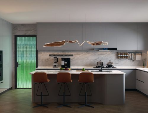 Lacquered Kitchen Cabinets